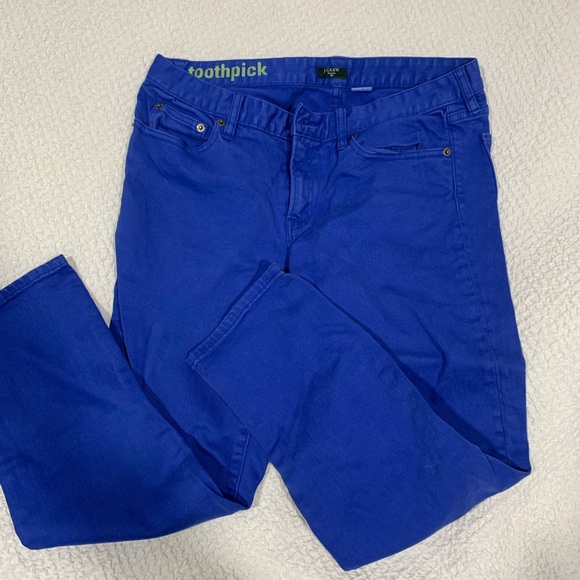 j crew colored jeans